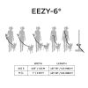 GF Pet Reflective Leash - EEZY-6 - Black - M/L