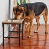 GF Pet Mango Wood & Metal Elevated Feeder - M